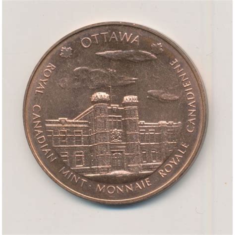 Canada Médaille Token Monnaie royale Canadienne Ottawa cuivre