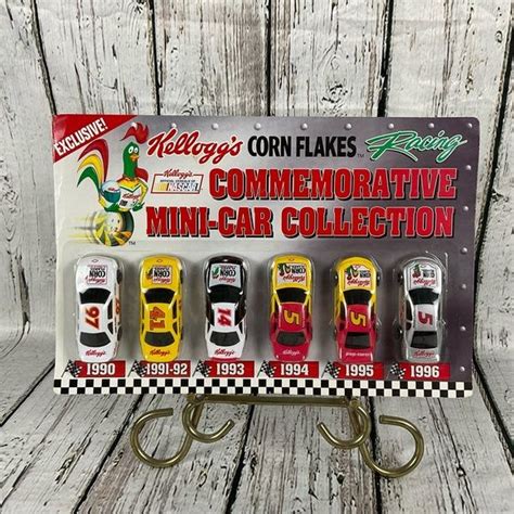 1990 96 Exclusive Kelloggs Nascar Commemorative Mini Car Collection