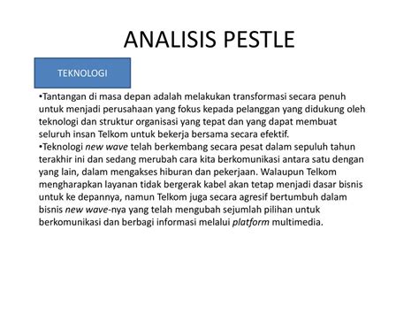 Detail Contoh Analisis Pestel Koleksi Nomer