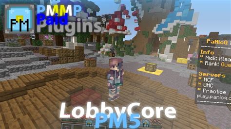 Plugin LobbyCore For PocketMine PMMP YouTube