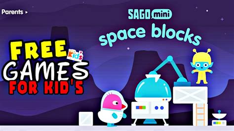 Sago Mini Space Blocks Builder Gameplay Review P Official Sago Mini