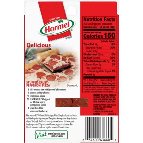 Hormel® Original Pepperoni 35 Oz Kroger