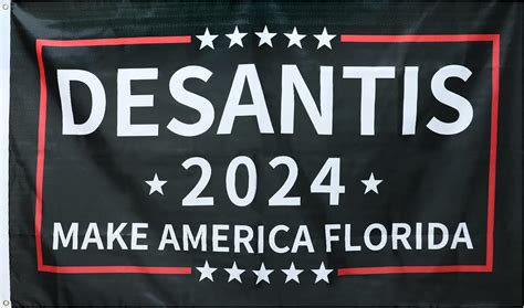 Amazon DeSantis 2024 Make America Florida Flag 3x5 Ft For Outside