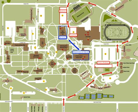 Nmu North Campus Map