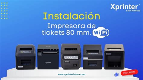 Instalaci N De Impresora De Tickets Xprinter Wifi En Windows Youtube