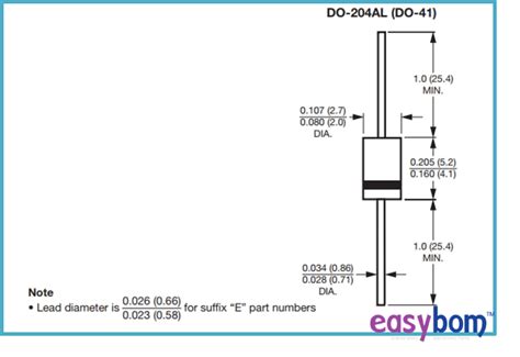 1N4007 Diode: Function, Pinout, Applications | Easybom