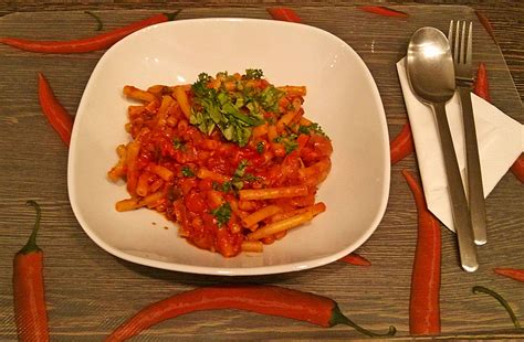 Penne Al Arrabiata Von Ronomu Chefkoch De