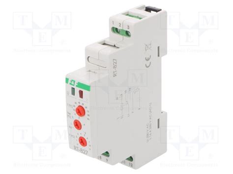 RT-827 F&F - Moduł: regulator | temperatura; NO / NC; na szynę DIN ...