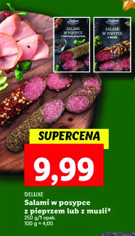 Salami W Posypce Z Musli Deluxe Cena Promocje Opinie Sklep