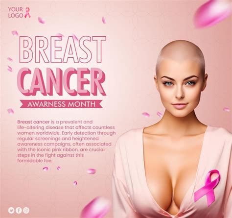 Premium Psd Psd Breast Cancer Awarness Month Social Media Poster Template