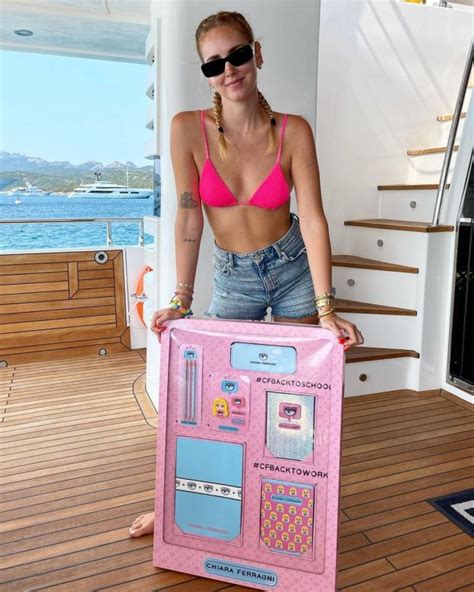 Chiara Ferragni Presented Her Back To School Collection In Tiny Bikini The Fappening
