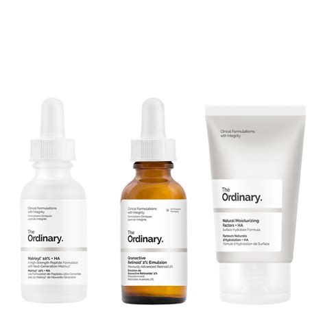 The Ordinary The No Brainer Set 3 X 30ml The Ordinary Skin Care Set