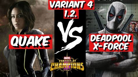 Variant 4 12 Deadpool X Force Takedown Marvel Contest Of Champions Mcoc Youtube