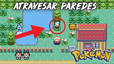 Como Atravesar Paredes En Pokemon Esmeralda Cheats Trucos En Pokémon Youtube