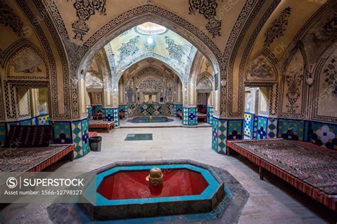 Iran Kashan City Hammam Sultan Mir Ahmad Bath House SuperStock