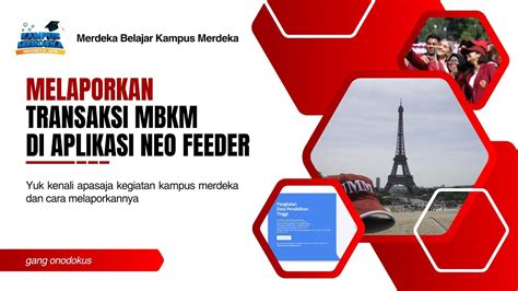 Melaporkan Transaksi MBKM Di Neo Feeder PDDIKTI YouTube