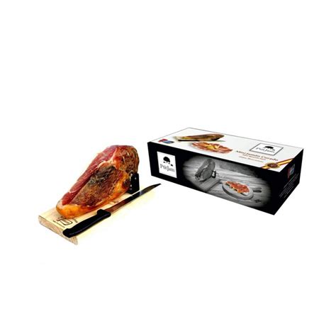 Coffret Petit Jambon Serrano Sans Os Ptit Jam Avec Porte Jambon El