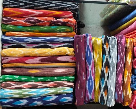 Cotton Ikkat Fabric Multicolour At Rs Meter In Mumbai Id