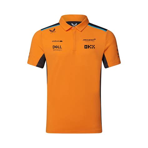 2023 Team Mclaren F1 Mens Team Polo Set Up Autumn Rental Sports