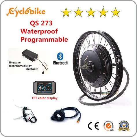 Waterproof Electric Bike Conversion Kit With Bluethhth Programmable