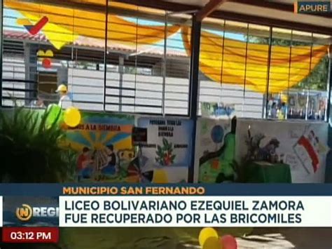 Bricomiles Recupera Infraestructura Del Liceo Bolivariano Ezequiel