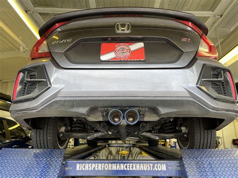 2020 Honda Civic Si Race Demon Cat Back Performance Exhaust Richs