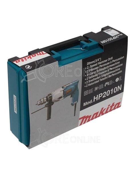 Hp2010n Makita Trapano A Percussione A 2 Velocità Motore Da 750w