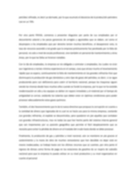 Solution Ensayo Sobre La Producci N De Gas Y Petr Leo En Venezuela En
