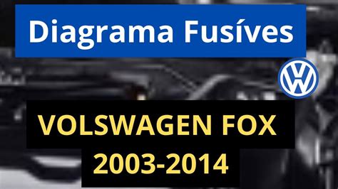 Função FUSÍVEIS e RELÉS Volkswagen Fox 2003 2014 Em Português