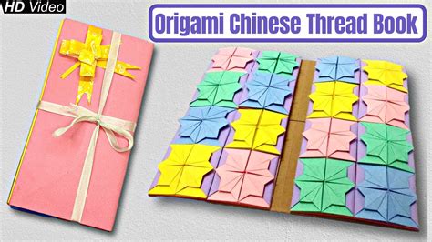 Origami Mysterious Wallet Origami Chinese Thread Book How To Make Origami Chinese Thread