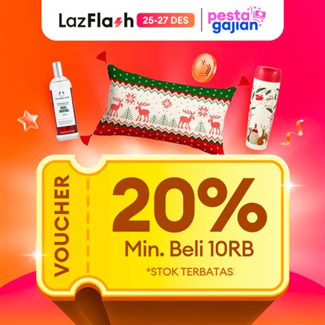 Pesta Gajian Kebut Voucher Hanya Desember Disc Rb Min Pembelian