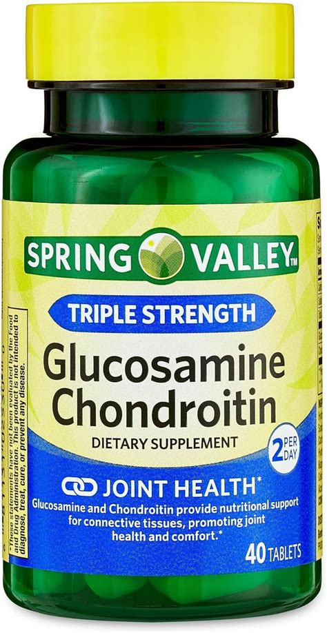 Amazon Spring Valley Triple Strength Glucosamine Chondroitin