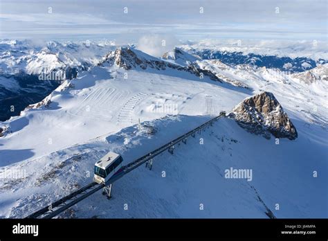 Glacier skiing area in Kaprun, Austria Stock Photo - Alamy