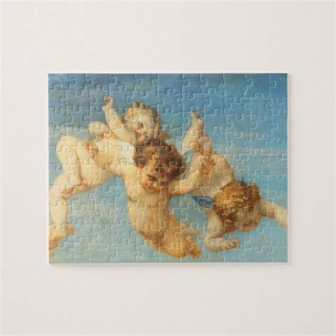 Birth Of Venus Angels Detail By Alexandre Cabanel Jigsaw Puzzle