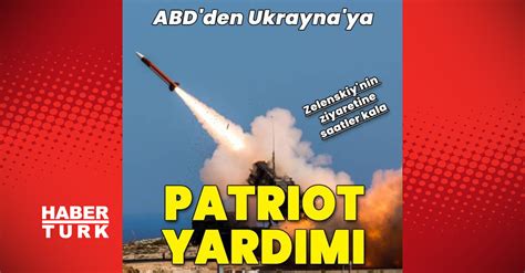 ABD Ukrayna ya Patriot yardımı yapacak