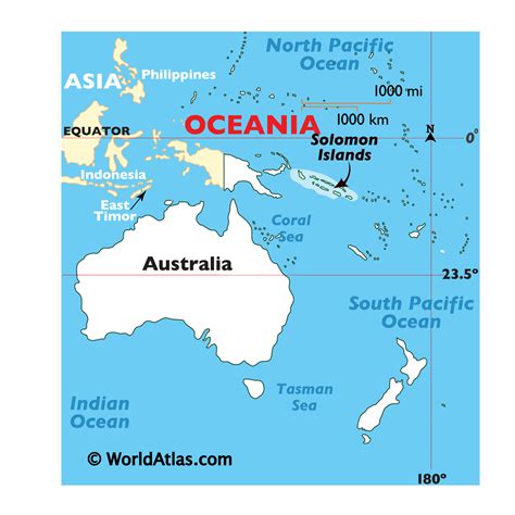 Major Islands Of The World