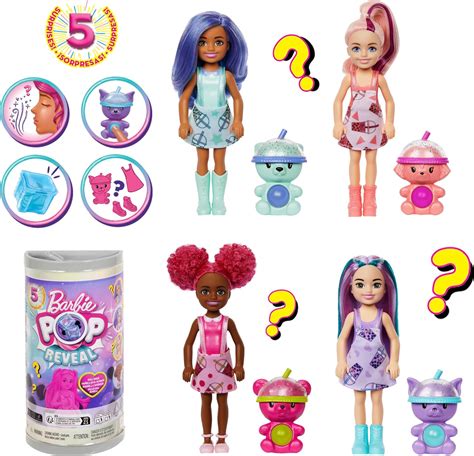 Barbie Pop Reveal Bubble Tea Series Chelsea Dolls