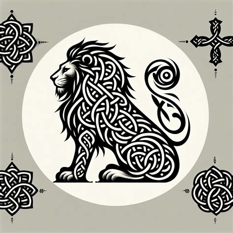 Best Celtic Lion Tattoo Generator | Vondy