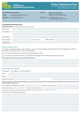 Fillable Online Resources Ccc Govt Further Submission Form Have Your