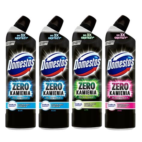 Domestos Zero Kamienia płyn do WC zest 4 x 750 ml 12216425770 Allegro pl