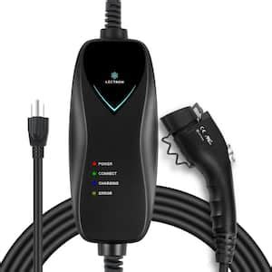 LECTRON 110 Volt 16 Level 1 EV Charger With 21 Ft Extension Cord