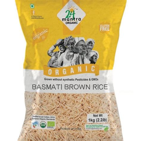 Organic Brown Basmati Rice 24mantra 1kg