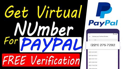 How To Get Virtual Number For Paypal Verification Unlimited Virtual