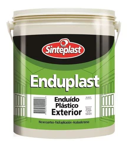 Enduido Plástico Exterior Enduplast 25kg Imagen Pinturerías MercadoLibre