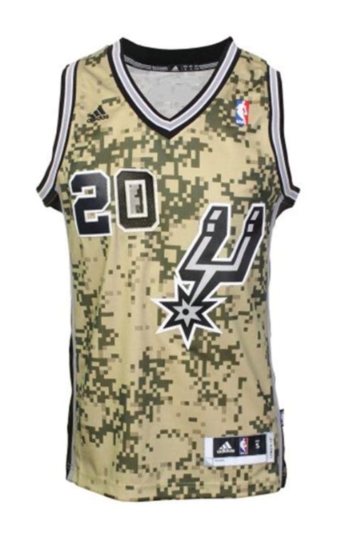 San Antonio Spurs 2013 2014 Hoops For Troops Jersey