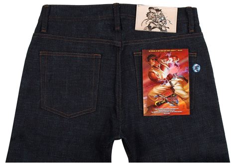 Street Fighter X Naked Famous Denim Introduce World To Ryu Guile Jeans