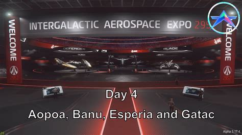 Star Citizen IAE 2952 2022 Day 4 Aopoa Banu Esperia And Gatac