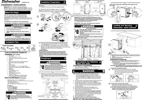 Bonnet Dishwasher Elo Ya225 Manual 9