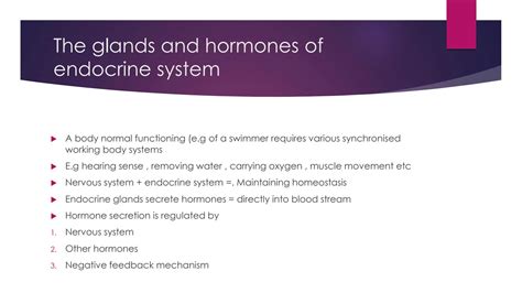 Solution Lecture Homeostasis And Hormonal Regulation Ppt Studypool