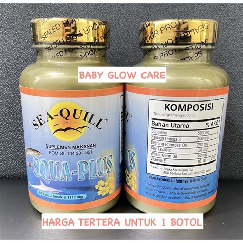 Jual Sea Quill Squa Plus Isi Kapsul Lunak Seaquill Squaplus Minyak